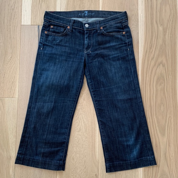 7 For All Mankind Dojo Capri Jeans - Picture 3 of 9